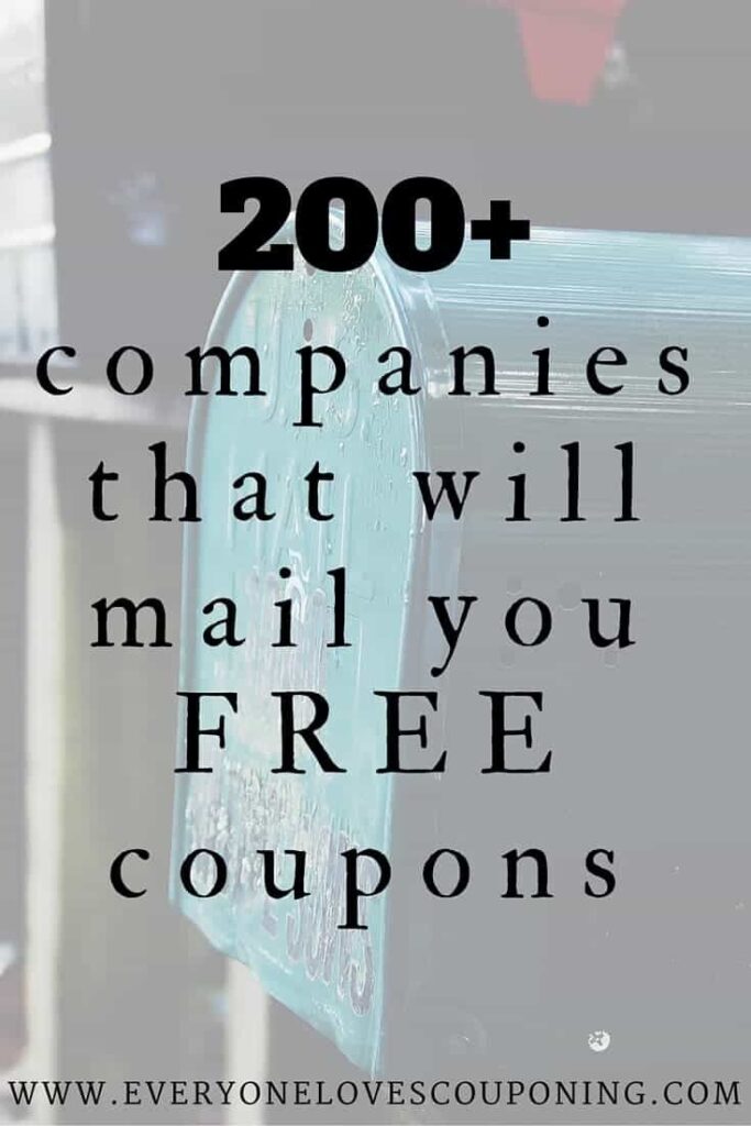 Alea's Deals 200+ Companies That Will Send You FREE Coupons!  