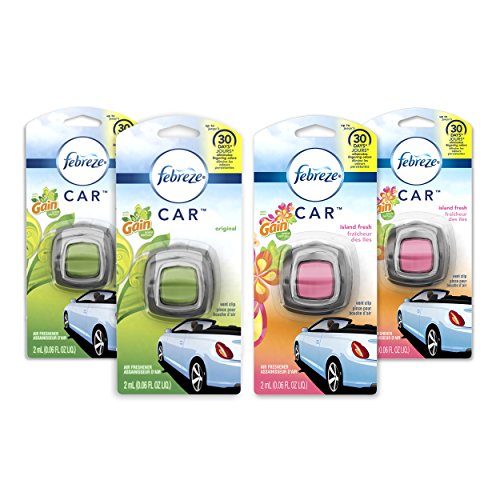 Alea's Deals 4 Pack of Febreze Car Air Fresheners Up to 51% Off! Was $13.99!  