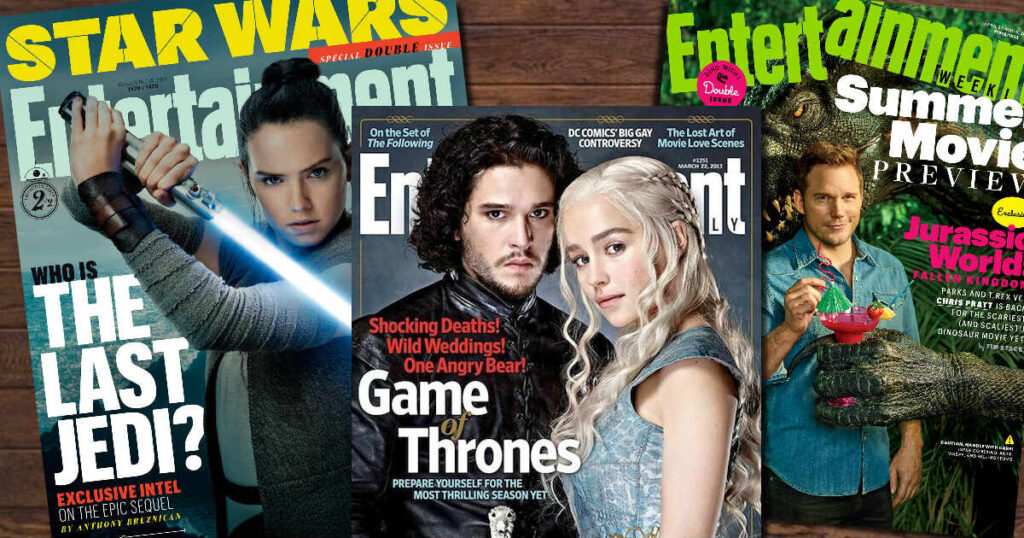Alea's Deals Free Subscription to Entertainment Weekly Magazine  