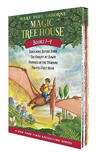 Alea's Deals Magic Tree House Boxed Set, Books 1-4: Up to 53% Off! Was $23.96!  