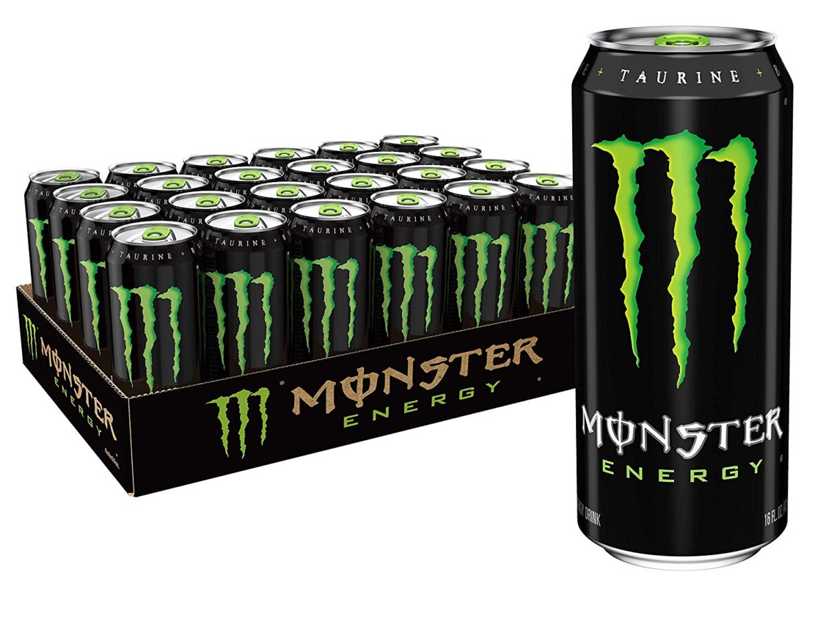 Alea's Deals Monster Energy Drink, Green, Original, 16 Ounce (Pack of 24)  – ✂️QPON➕SUB/SAVE!  