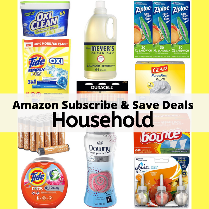 Alea's Deals Best Household Deals – Amazon Subscribe & Save  