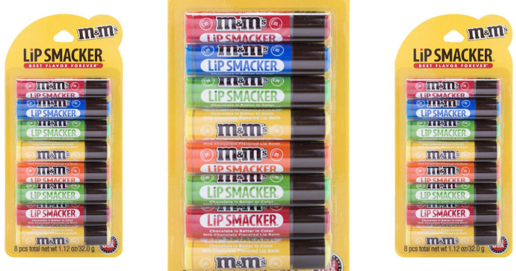 Alea's Deals Lip Smacker M&M Lip Balm Party Pack 57% Off or MORE! Subscribe & Save Deal!  