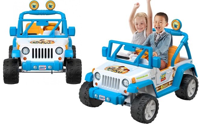 Alea's Deals Power Wheels Disney Toy Story Jeep Wrangler ONLY $199 (Reg $299) + FREE Shipping  