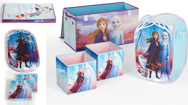 Alea's Deals Disney Frozen 2 Kids Anna and Elsa Toy Storage Set ONLY $19.99 (Reg $42.88) + FREE Pickup  