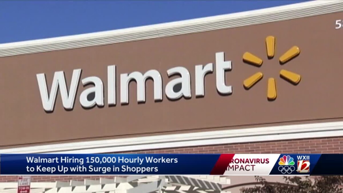 Alea's Deals Walmart Hiring 150,000 NEW Hourly Employees (24-Hour Application Process)  