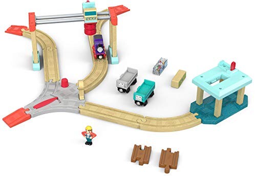 Alea's Deals 59% Off Thomas & Friends Fisher-Price Wood, Lift & Load Cargo Set! Was $69.99!  