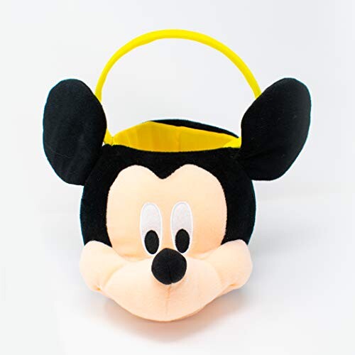 Alea's Deals Disney Mickey Mouse Medium Plush Basket Up to 67% Off! Was $14.99!  