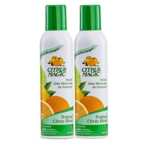 Alea's Deals Citrus Magic Natural Odor Eliminating Air Freshene, Pack of 2  – ON SALE➕SUB/SAVE!  