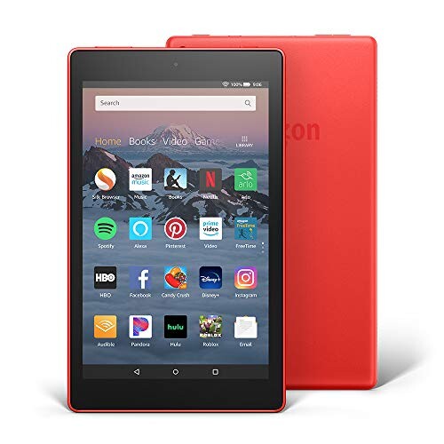 Alea's Deals Fire HD 8 Tablet (8" HD Display, 16 GB) - Red Up to 38% Off! Was $79.99!  