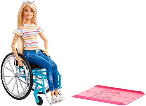 Alea's Deals 31% Off Barbie Fashionistas with Rolling Wheelchair and Ramp! Was $19.99!  