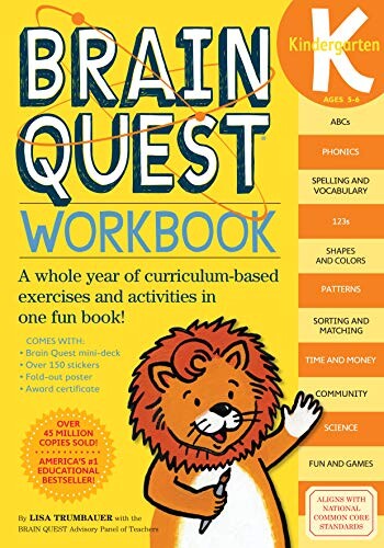 Alea's Deals 44% Off Brain Quest Workbook: Kindergarten! Was $14.99!  