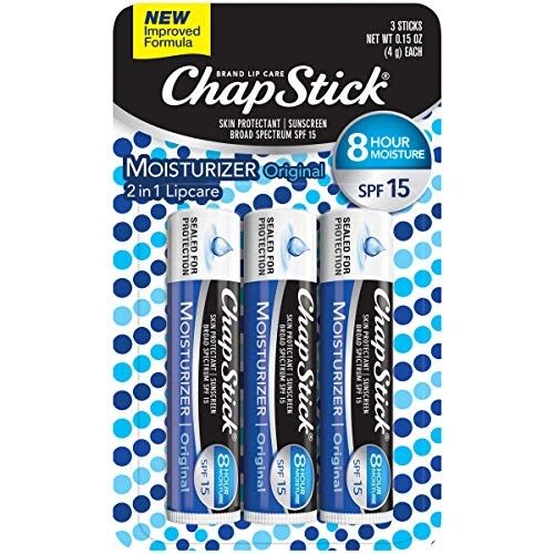 Alea's Deals 3 Pack ChapStick Lip Moisturizer and Skin Protectant  – ON SALE➕SUB/SAVE!  