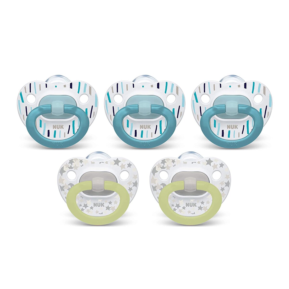 Alea's Deals NUK Orthodontic Pacifiers, 0-6 Months, 5-Pack Up to 60% Off! Was $9.99!  