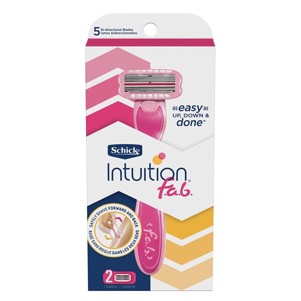 Alea's Deals Schick Intuition f.a.b. Razor+ 2 Refills  – ON SALE➕SUB/SAVE!  