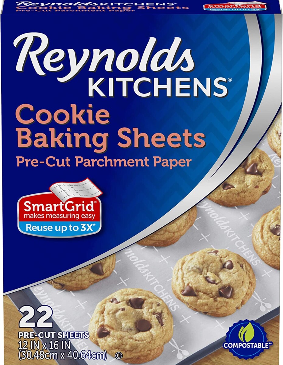 Alea's Deals Reynolds Kitchens Non-Stick Baking Parchment Paper Sheets, 22 Count  – ON SALE➕SUB/SAVE!  