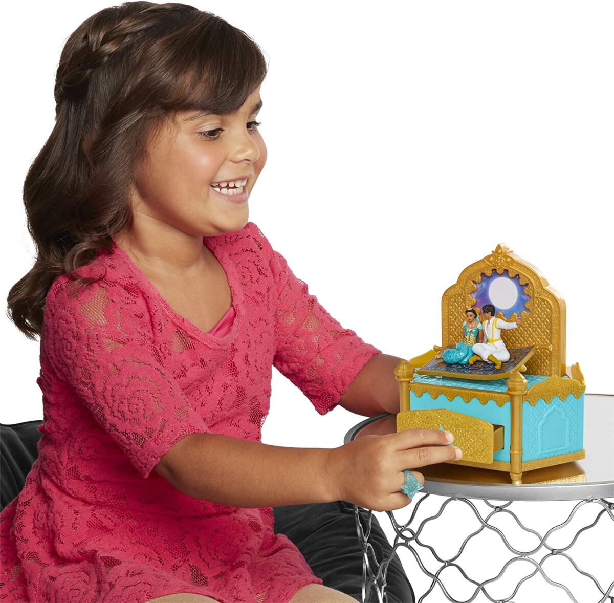 Alea's Deals Aladdin Disney Musical Jewelry Box with Ring to Wear! Up to 70% Off! Was $24.99!  