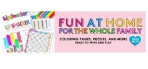 Alea's Deals Free Lip Smacker Printable Coloring & Activity Pages  