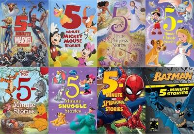 Alea's Deals Kid’s Hardcover 5-Minute Stories $6.49 (Reg. $12.99) - Princess, Minnie, Marvel, & More!  