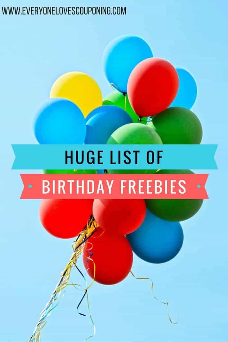 List Of Birthday Freebies 2024 Kally Marinna