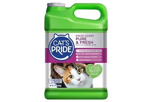 Alea's Deals Cat's Pride Fresh Scent Pure & Fresh Multi-Cat Clumping Litter, 10-Pound Jug  – ON SALE➕SUB/SAVE!  