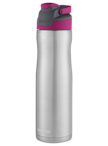 Alea's Deals Contigo AUTOSEAL Chill Stainless Steel Water Bottle, 24 oz., Very Berry Up to 48% Off! Was $22.99!  