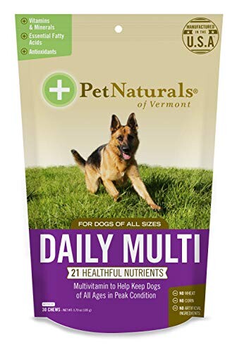 Alea's Deals Pet Naturals of Vermont - Daily Multi for Dogs, 30 Bite-Sized Chews  – ON SALE+SUB/SAVE!  