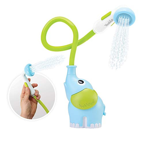 Alea's Deals Yookidoo Baby Bath Shower Head - Elephant Water Pump and Trunk Spout Rinser Up to 40% Off! Was $44.99!  
