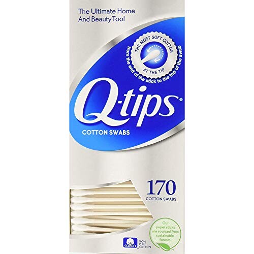 Alea's Deals Q-tips Cotton Swabs, 170 ct Up to 64% Off! Was $5.50 ($0.03 / Count)!  