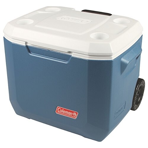 Alea's Deals Coleman Portable Cooler with Wheels | Xtreme Wheeled Cooler, 50-Quart Up to 45% Off! Was $59.99!  