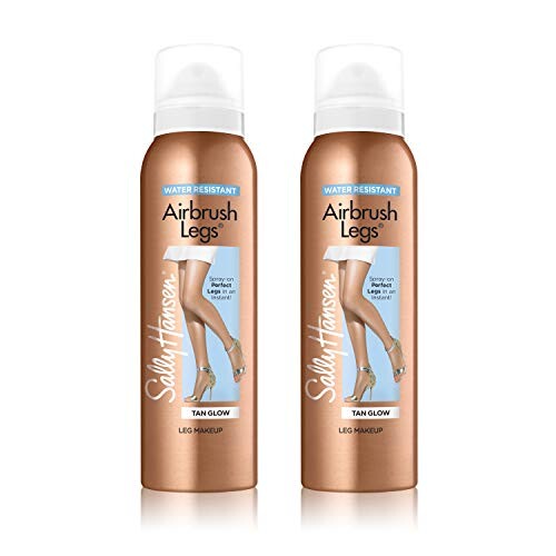 Alea's Deals Sally Hansen Air Brush Legs Tan Glow- Duo Pack, 4.4 Ounce (Pack of 2)  – ON SALE+SUB/SAVE!  