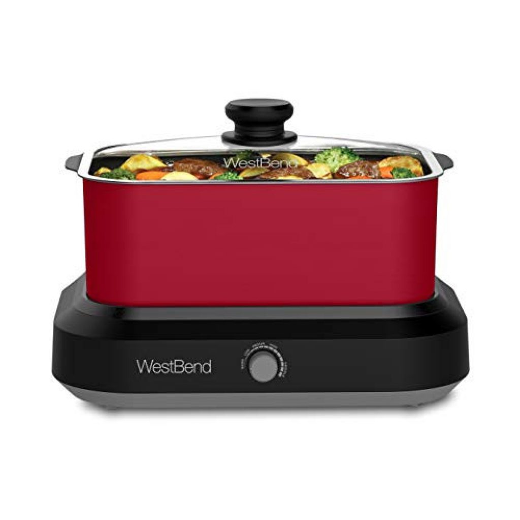 Alea's Deals Large Capacity Non-Stick Versatility Slow Cooker 5qt Up to 37% Off! Was $62.98!  