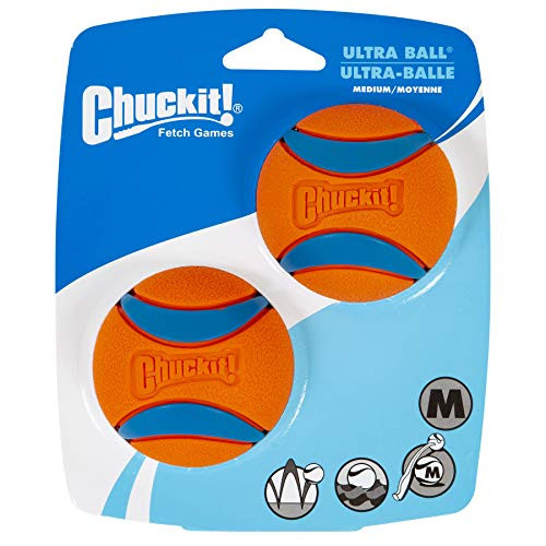 Alea's Deals ChuckIt! Ultra Ball, Medium (2.5 Inch) 2 Pack Up to 55% Off! Was $10.99!  