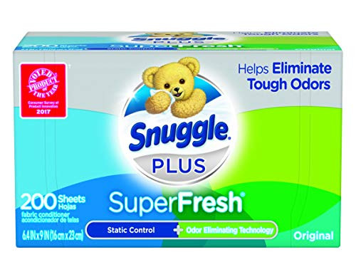 Alea's Deals Snuggle Plus SuperFresh Fabric Softener Dryer Sheets, 200 Count  – ON SALE+SUB/SAVE!  