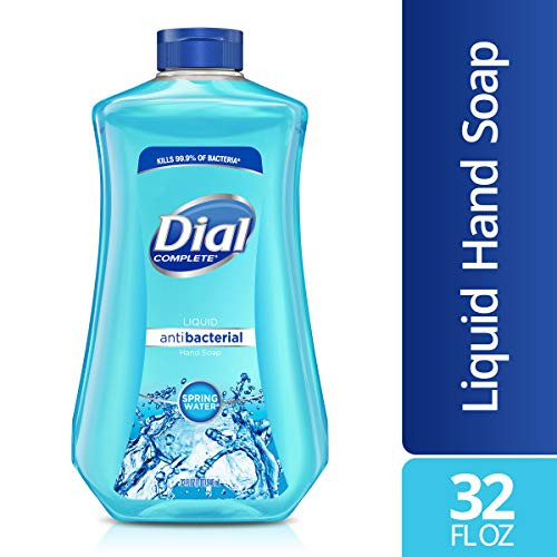 Alea's Deals Dial Antibacterial Liquid Hand Soap Refill, Spring Water, 32 Fluid Ounces  – ON SALE+SUB/SAVE!  