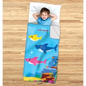 Alea's Deals $14.96 Baby Shark Kids 2-in-1 Cozy Cover and Slumber Bag!  