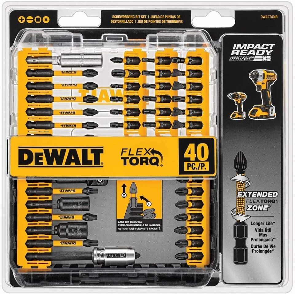 Alea's Deals DEWALT Screwdriver Bit Set Up to 50% Off! Was $40.00!  