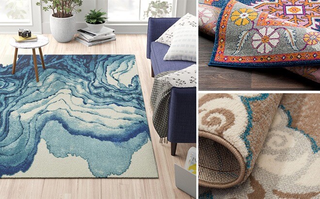 Alea's Deals Up to 90% Off Area Rugs! Starting at just $14!  