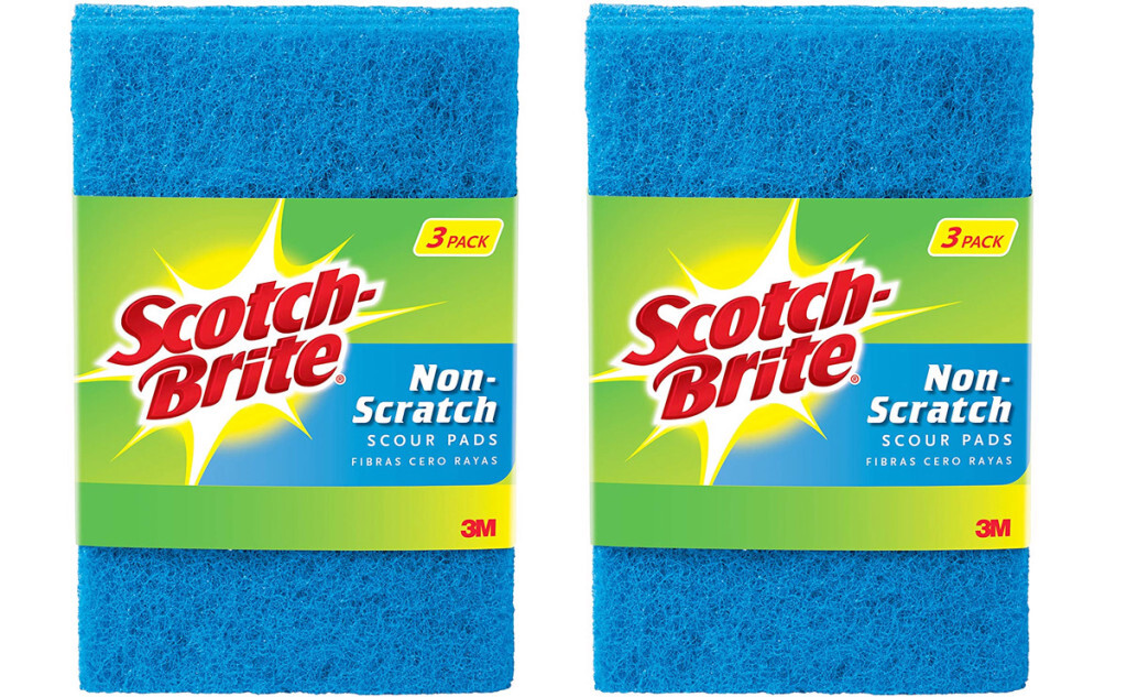 Alea's Deals Scotch-Brite Non-Scratch Scour Pads, 3 Scour Pads – ON SALE+SUB/SAVE!  