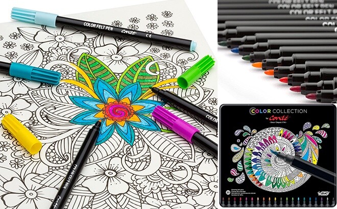 Alea's Deals BIC Color Collection by Conte Felt Pen Up to 34% Off! Was $13.99!  