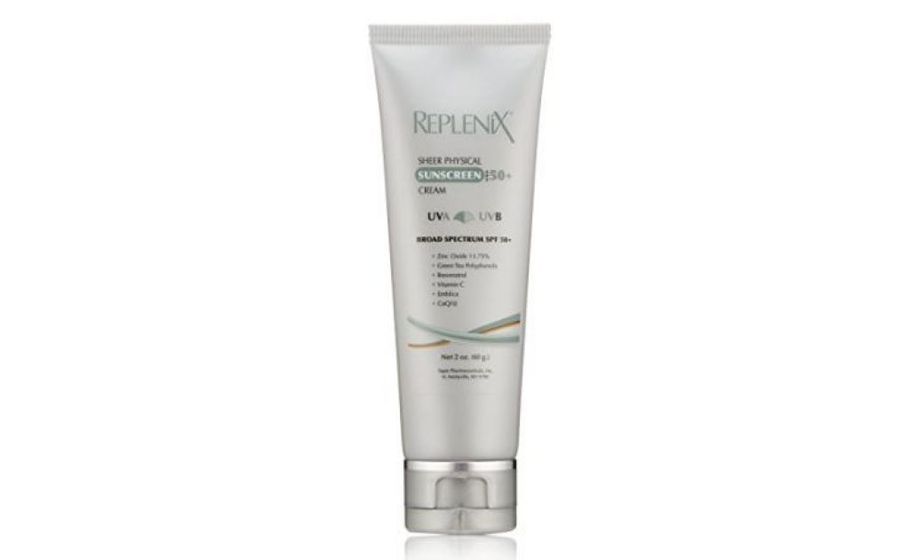 Alea's Deals Replenix Sheer Physical Sunscreen Cream SPF 50 Plus, 2 oz Up to 51% Off! Was $33.50 ($16.75 / Ounce)!  