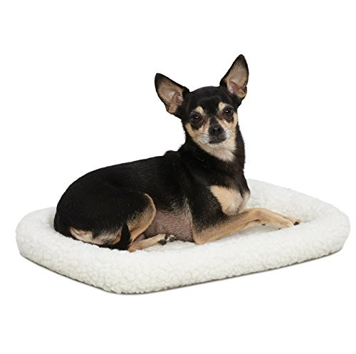 Alea's Deals 18L-Inch White Fleece Dog Bed or Cat Bed Up to 64% Off! Was $15.99!  