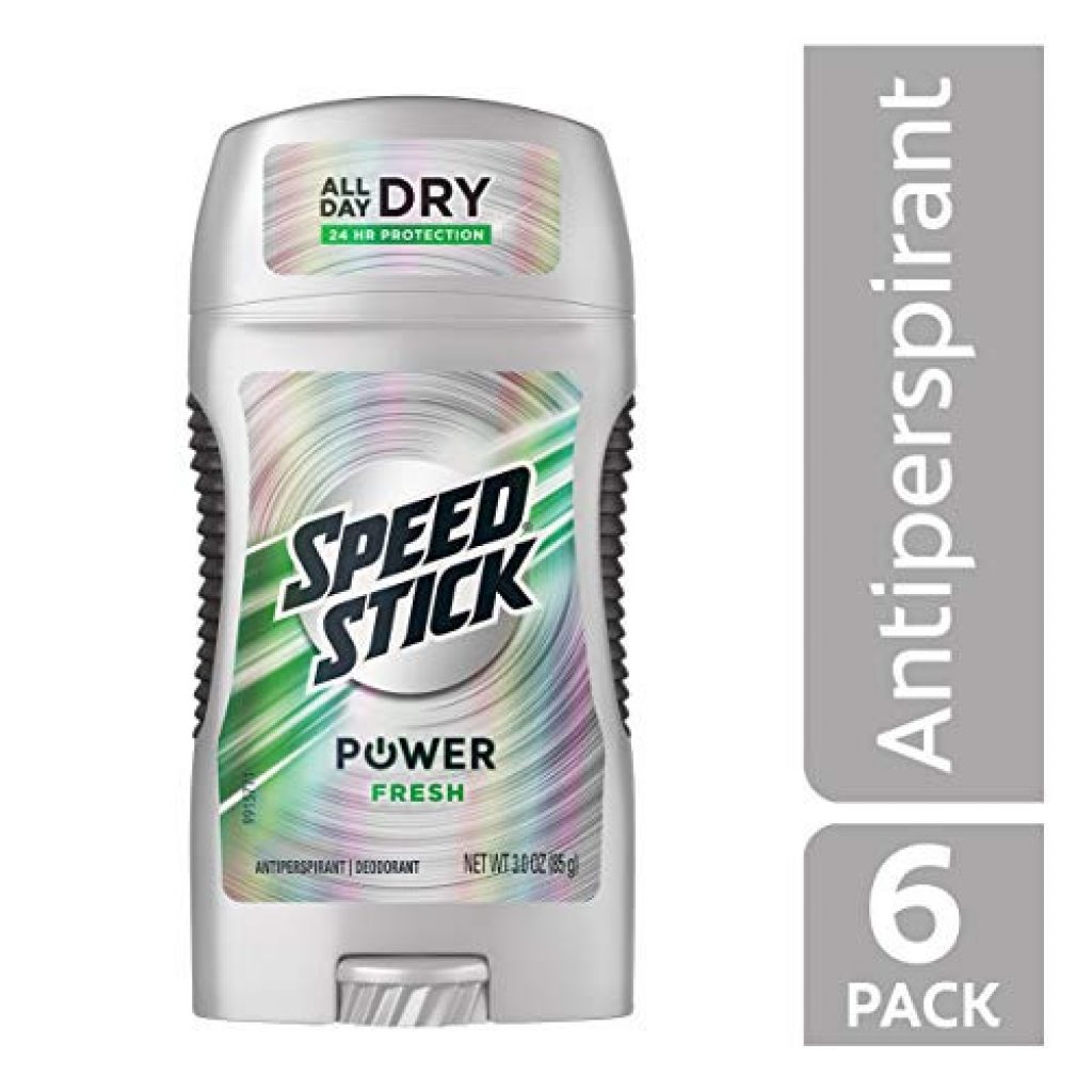 Alea's Deals Speed Stick Power Antiperspirant Deodorant for Men, Fresh - 3 Ounce (Pack of 6) Up to 42% Off! Was $20.34 ($1.13 / Ounce)!  