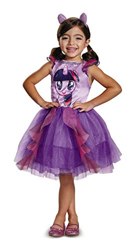 Alea's Deals Twilight Sparkle Movie Toddler Classic Costume, Purple, Medium (3T-4T) Up to 71% Off! Was $36.99!  