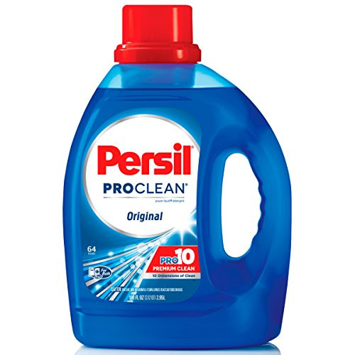 Alea's Deals Persil ProClean Liquid Laundry Detergent, Original, 100 Fluid Ounces, 64 Loads  – ON SALE+SUB/SAVE!  