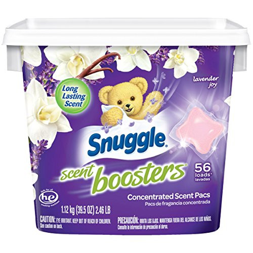Alea's Deals Snuggle Scent Boosters in-Wash Laundry Scent Pacs, Lavender Joy, 56 Count  – ON SALE+SUB/SAVE!  