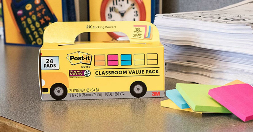 Alea's Deals Post-it Super Sticky Notes Value Pack Up to 26% Off! Was $19.99!  