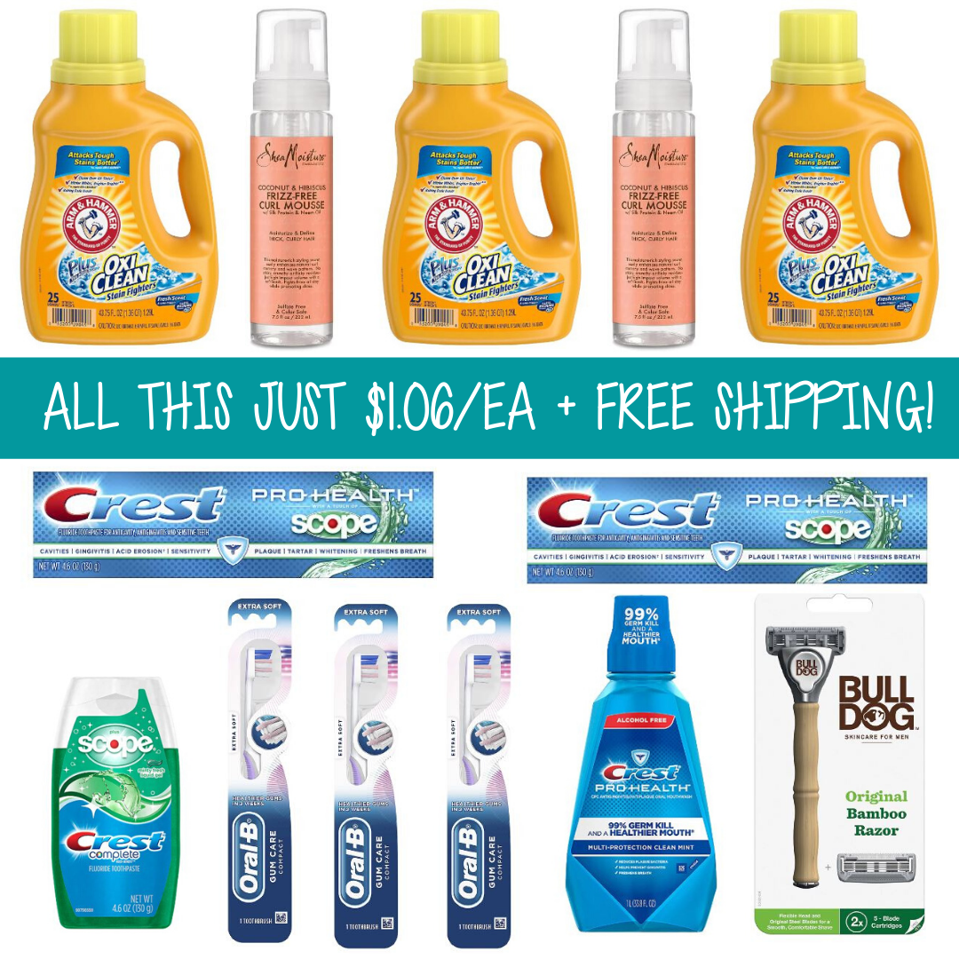 Alea's Deals *HOT SCENARIO* Shea, Arm & Hammer Detergent & Bull Dog ONLY $1.03/ea!! $82 Worth of Product For ONLY $14 + FREE SHIPPING!  