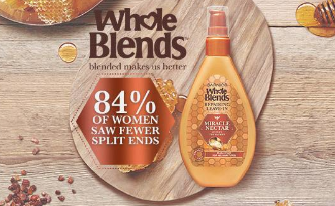 Alea's Deals FREE Sample of Garnier Whole Blends Miracle Nectar Treatment  