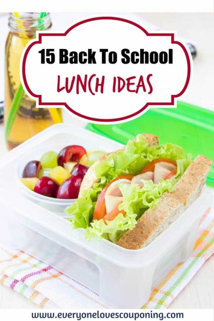 Alea's Deals 15 Back To School Lunch Ideas!  